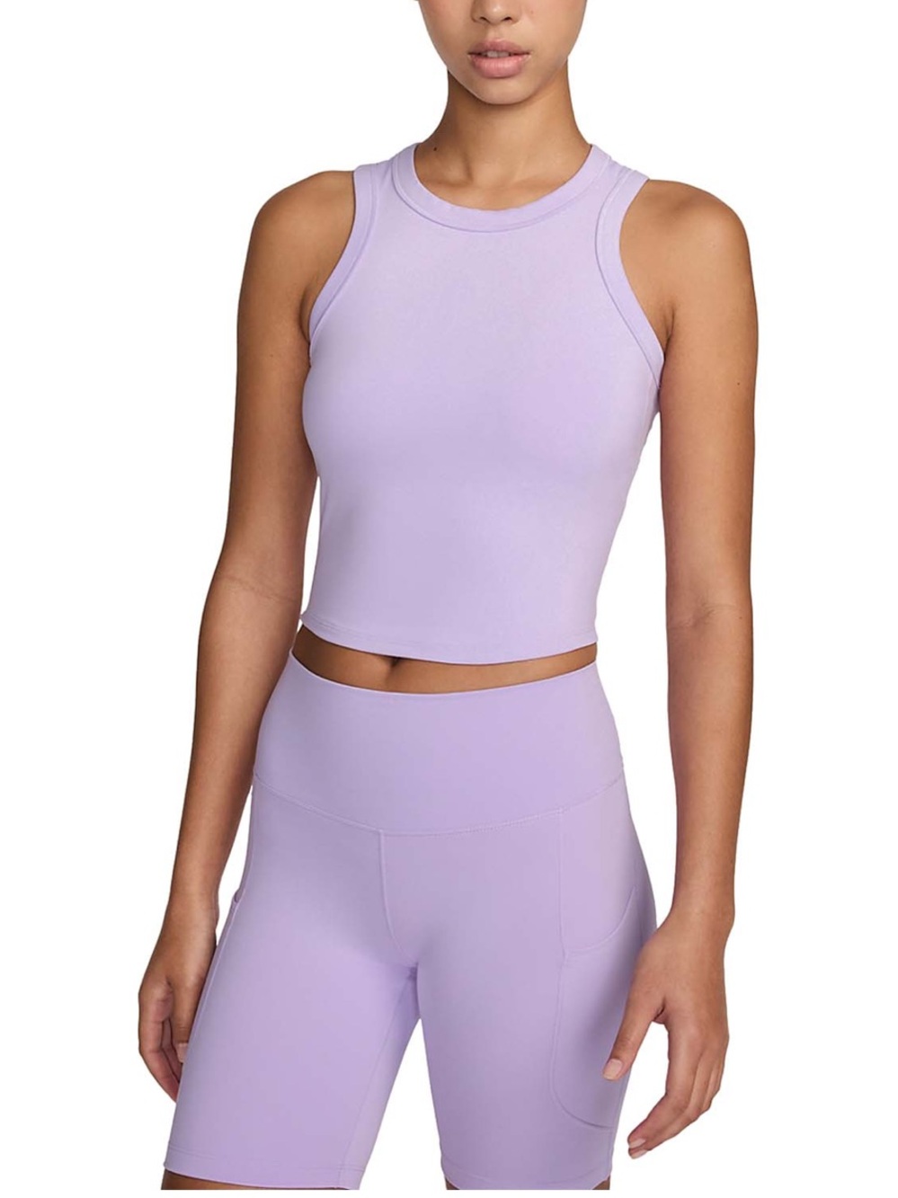 NWT Nike High-Waist Women's Pocket Bike Shorts — Lilac Bloom Medium
